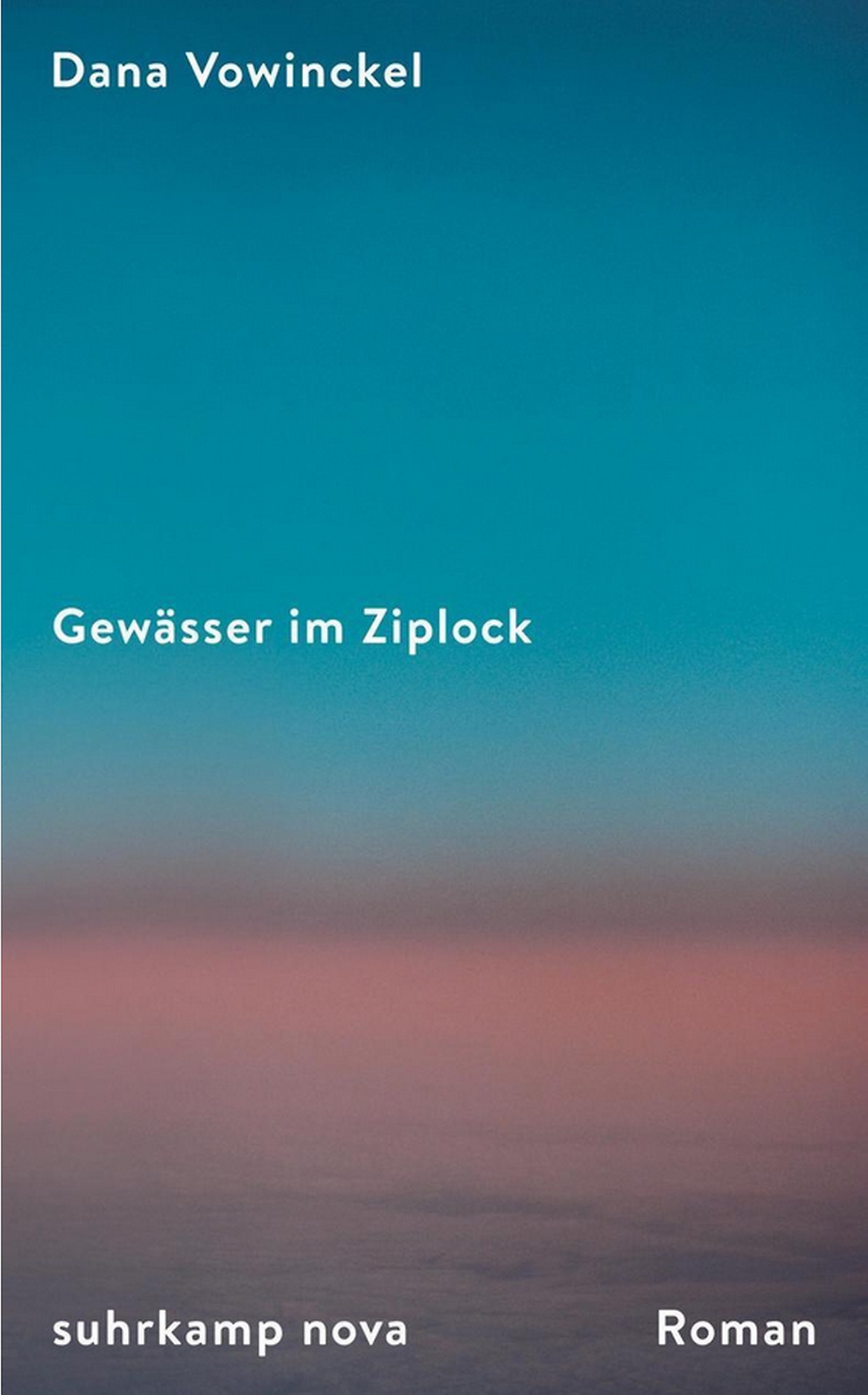 Cover des Buchtitels "gewaesser im ziplock"